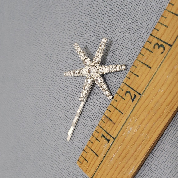 New Bobby Pin Fashion Set Crystal Rhinestone Stars Hair Accessories - Picture 7 of 8